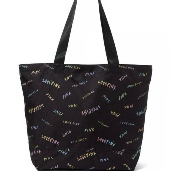 NWT PINK Victoria's Secret Weekender Tote Bag - Picture 2 of 4